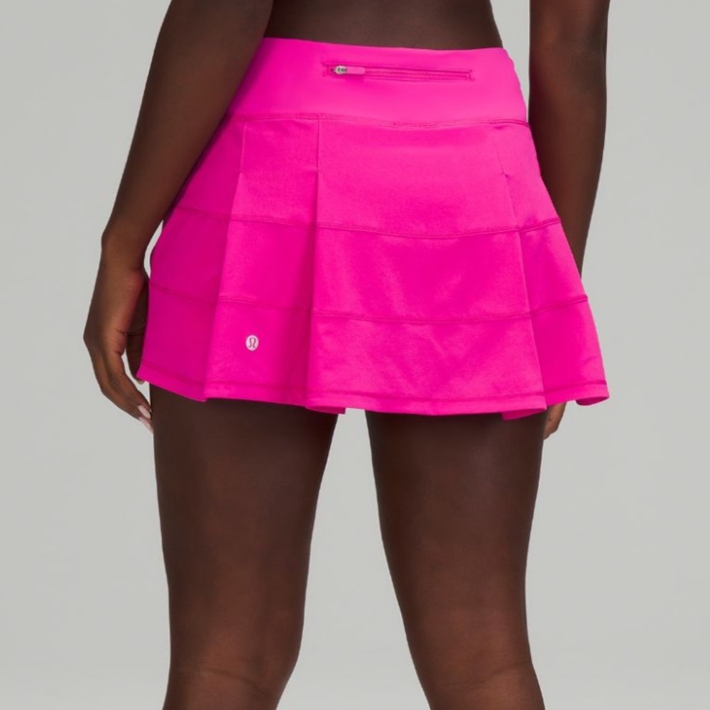 Lululemon Pace Rival MR Skirt Sonic Pink Regular